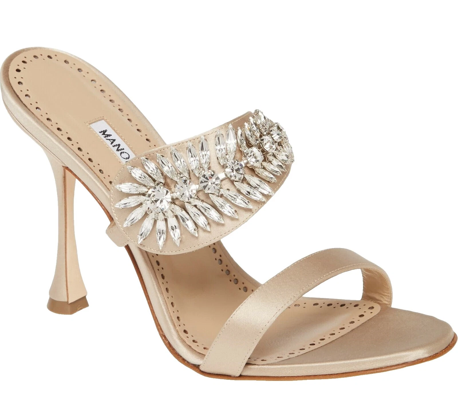 Zapatos de tacón para mujer blanco Manolo Blahnik