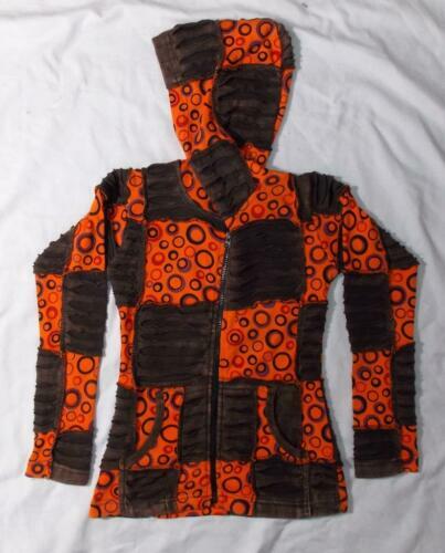 Paramani Himalayan Giacca Invernale Con Cappuccio Hippie Calda E