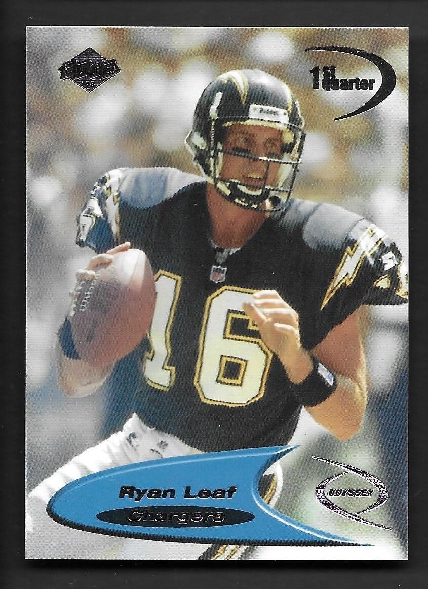 1998 Collector's Edge Odyssey #124 Ryan Leaf RC San Diego Chargers