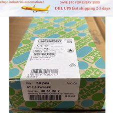 1PC NEW PHOENIX 3031267 ST 2.5-TWIN-PE terminal fast shipping