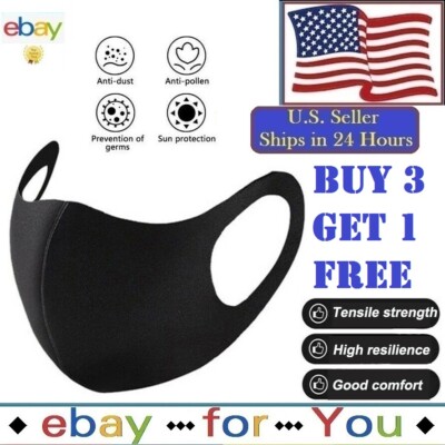 Face Mask Reusable Washable Covering Masks Clothing Men Women Protective Unisex
