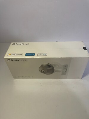 Level Lock The Invisible smart lock Smart Deadbolt Satin Nickel C-E12U