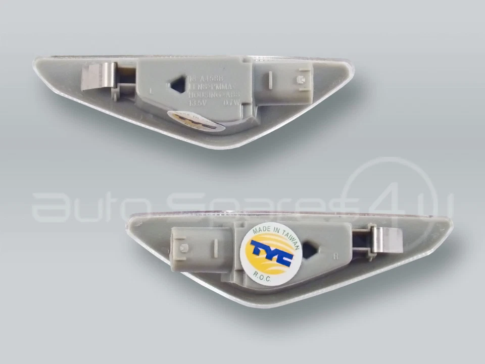 TYC LED Fender Side Marker Turn Signal Light PAIR fits 2007-2013 BMW X5 X6 - Image 2 of 3