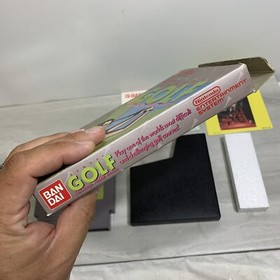 Bandai Golf Challenge Pebble Beach Nintendo NES CIB Complete In Box VERY CLEAN!!