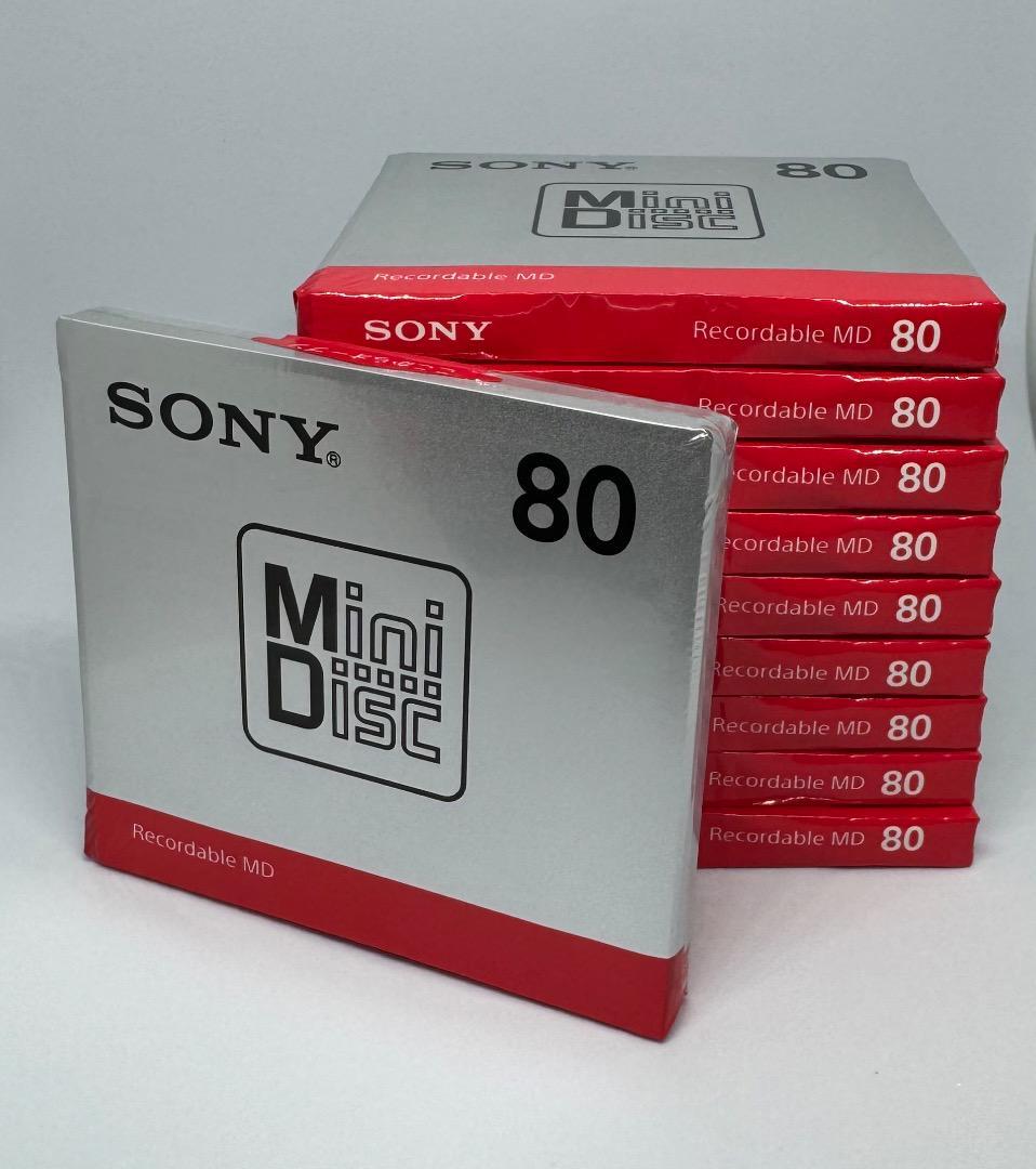 Sony MD Blank Minidisc 80 Minutes Recordable MDW80T 30 disk