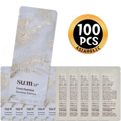 SU:M37 LosecSumma Secrema Essence 1ml x 100pcs (100ml) Sample Sum37 Newest Ver