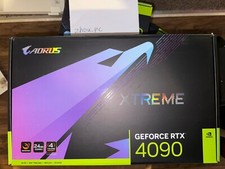 Gigabyte RTX 4090 Aorus Xtreme Gaming GPU No Core  VRAM With Box AS IS 