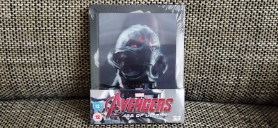 Avengers - Age Of Ultron 3D /2D Zavvi Lenitcular Blu-Ray Steelbook  Neu & OVP