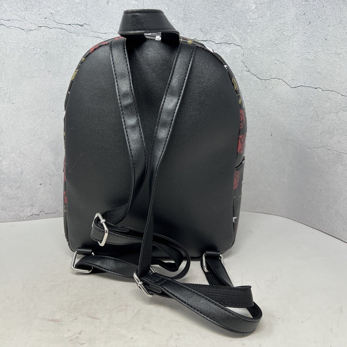 バッグ 00s japanese label leather bag jack rose The Nightmare Before Christmas NEW Roses Jack & Sally Mini