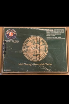 🚂 🚂 Neil Young's Greendale Train Set 🚂 Signed 🚂 Lionel 3-30002