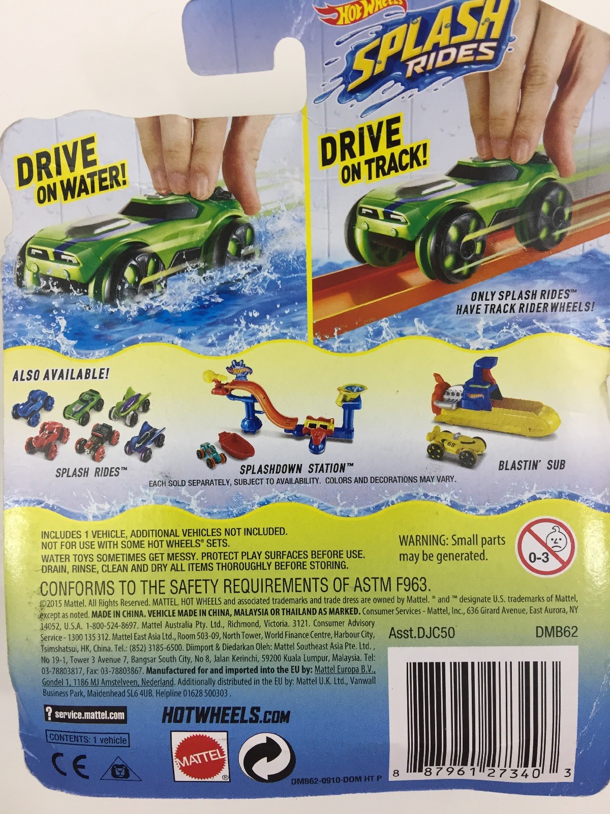 splash rides hot wheels