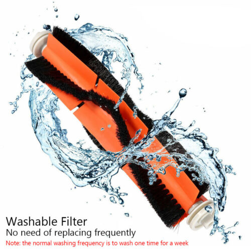 For Xiaomi Mi Robot Vacuum Cleaner Accessories Brush+ 2HEPA Filter+2Side Brushes - Picture 3 of 12