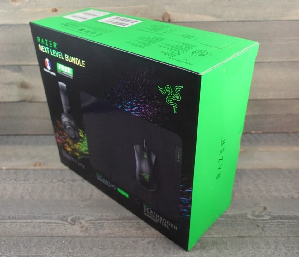 Razer Next Level Gaming Bundle - Wired Headset, Mouse & Medium Mouse Mat - NEW!! - Image 3 of 4