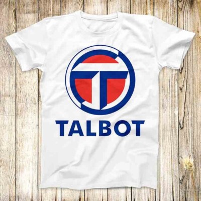 T-Shirt Talbot Logo britisches Automobil Auto Meme Männer Frauen Unisex Top 3737