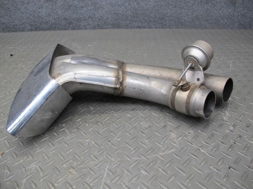 2008-2014 BMW X6 E71 E72 4.4L N63 REAR BACK EXHAUST MUFFLER CHROME TIPS SET - Picture 8 of 22