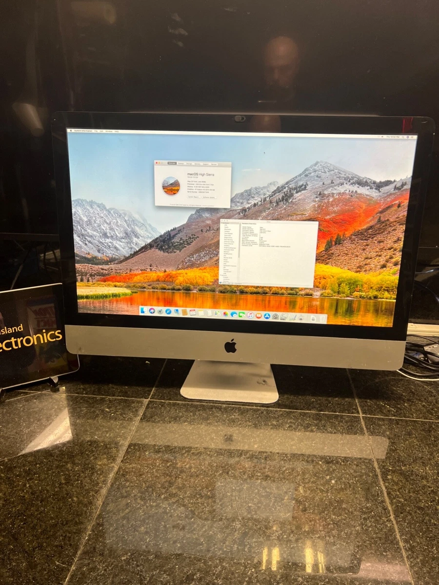 Imac 27 Late 2009 for sale - eBay