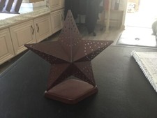 Candle Holder Star Shaped Metal Tea Lite Holder