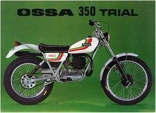 OSSA MICK ANDREWS 350c GAS TANK PAINT AND DECALS  OSSA MAR 350cc PETROL TANK NEW