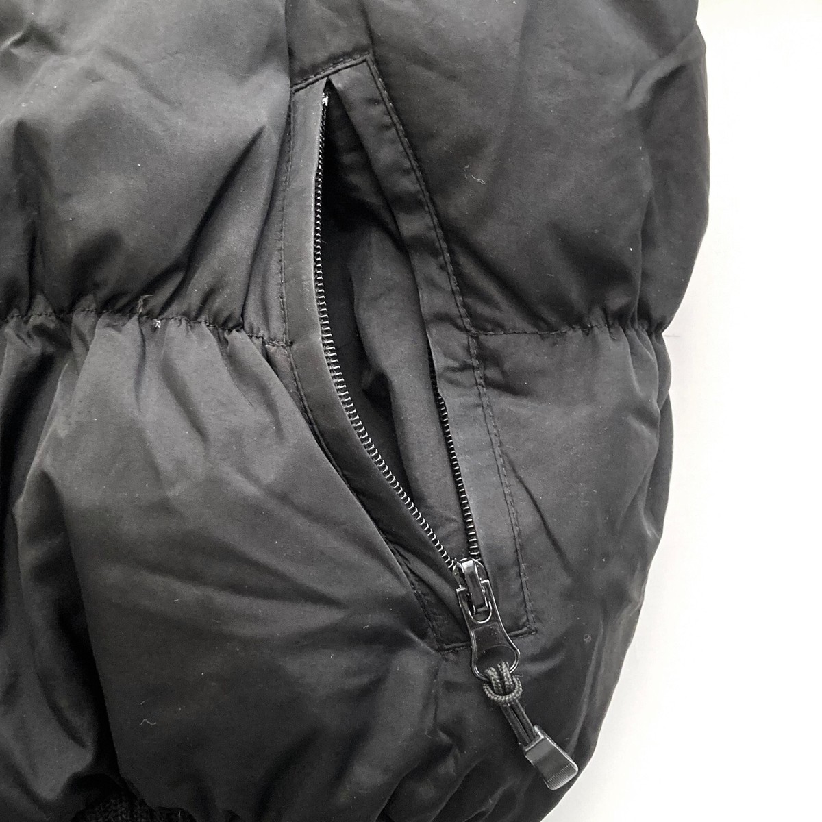 ゆ*う様   Black Down Jacket Yohji Yamamoto Y's x Justin Davis AW2009 Pin-Up Girl Leather