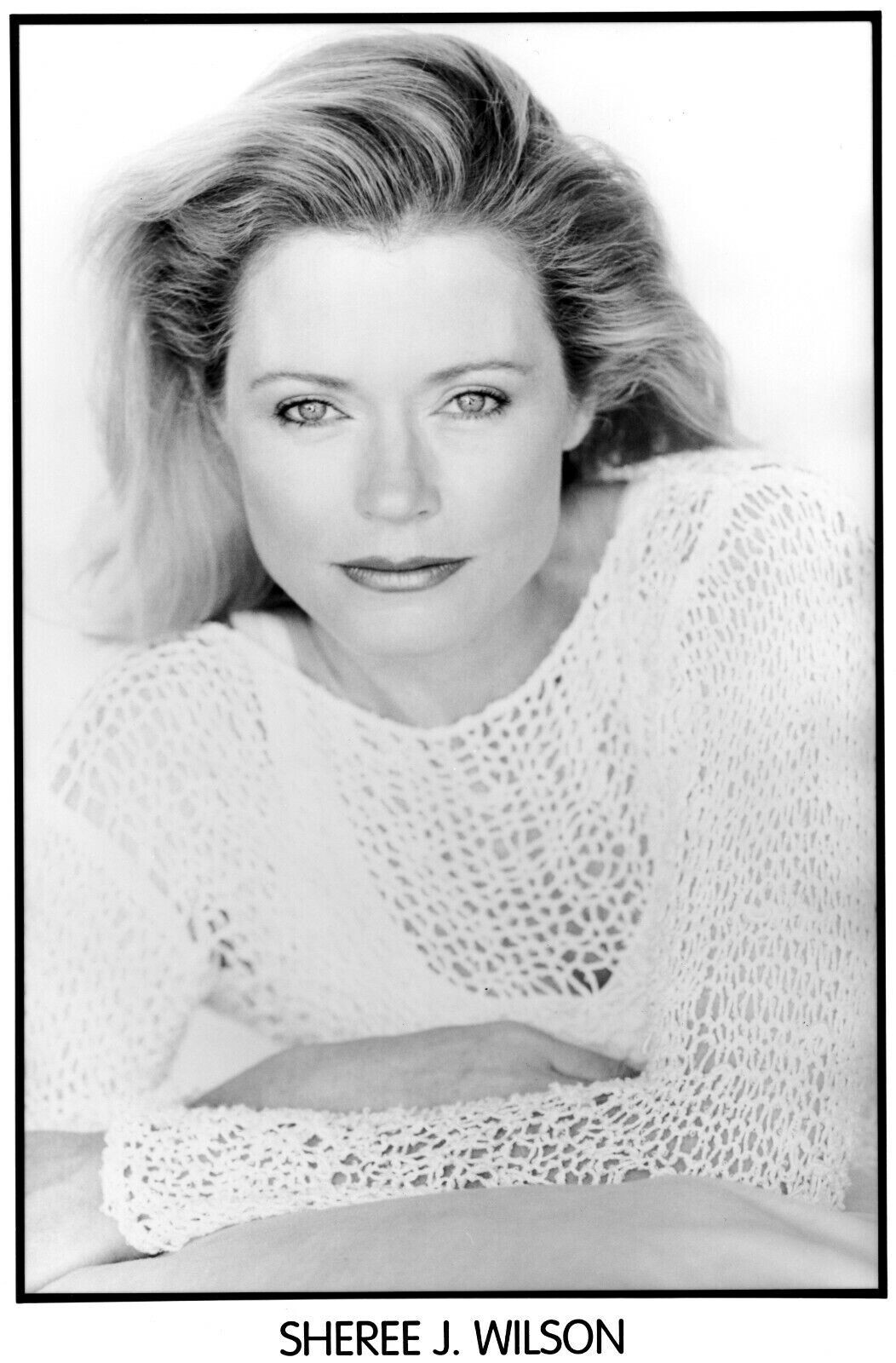 SHEREE J. WILSON 8x10 BW ORIGINAL PUBLICITY PHOTO DALLAS WALKER TEXAS