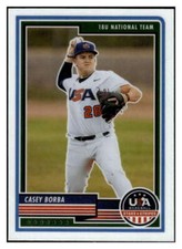 CASEY BORBA PRE-RC 2023 Panini Stars and Stripes #3 PRE-ROOKIE MLB  ID:64890