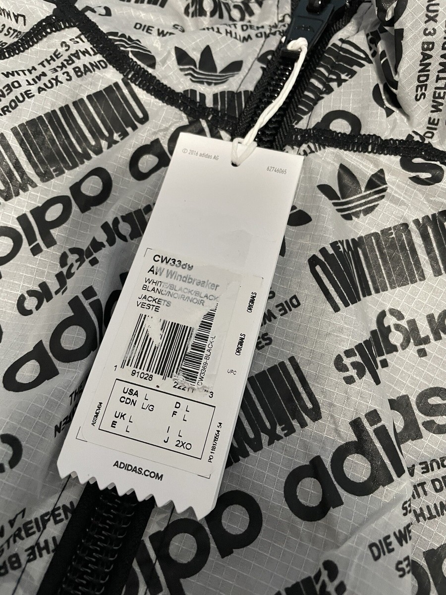 Adidas×AlexanderWang >> リバーシブルウィンドレーカー adidas Originals AW Alexander Wang Windbreaker Mens Large