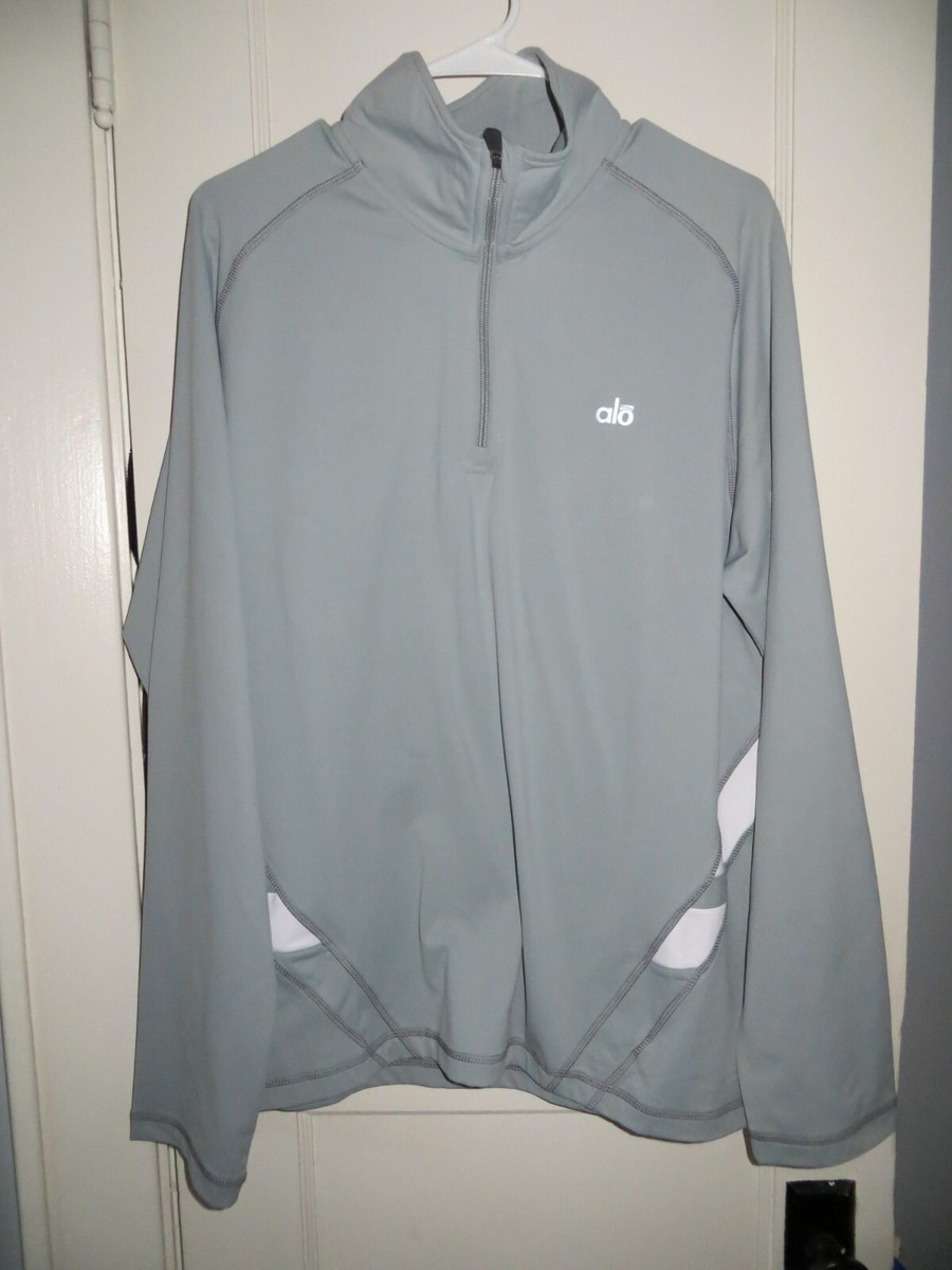 Alo Yoga ジャンパー Alosoft 1/2 Zip Rapid Pullover - Black | ALO