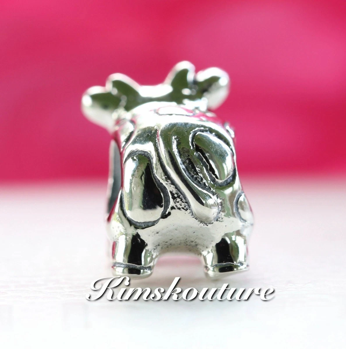 Friesian Cow Charm in Sterling Silver or Gold – Charmarama