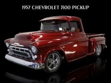 1957 Chevrolet 3100 Hot Rod Pickup Truck New Metal Sign 12x16 Free Shipping
