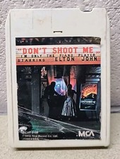 Elton John "Don't Shoot Me" 8-Track Tape MCAT-2100 MCA 1972 VG ET3