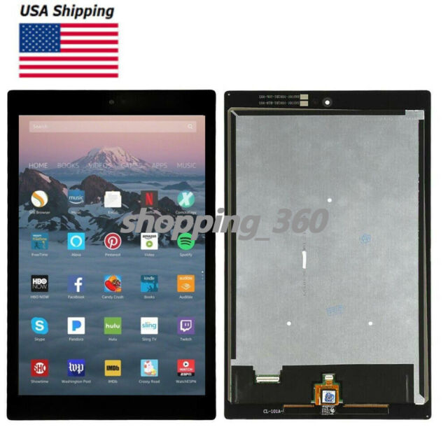 Amazon Kindle Fire Hd 10 1 Sr87cv Replacement Lcd Digitizer Touch Screen 9607 For Sale Online Ebay