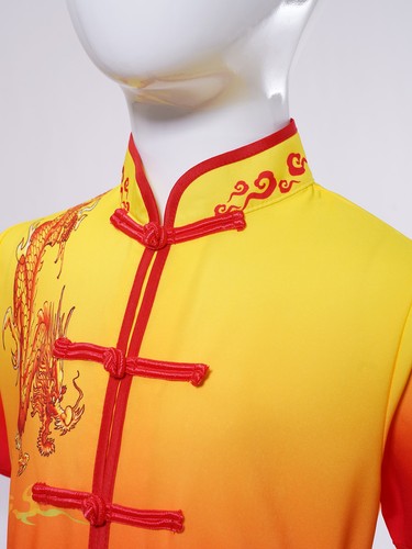 Unisex Kids Suit Kung Fu Set Tracksuits Outfit Girls Costume With Pants Tops - Picture 25 of 40
