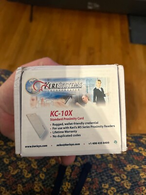 50 pls of KC- 10X standard proximity cards