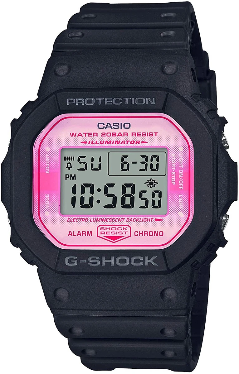 Casio Watch G SHOCK Sakura Storm Series DW 5600TCB 1JR Men s Black