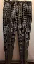 Beautiful ST JOHN "Emma fit" metallic pant - EUC Original 695 Great For Party