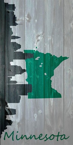Enveloppe de cornhole paysage urbain du Minnesota - Photo 3/3