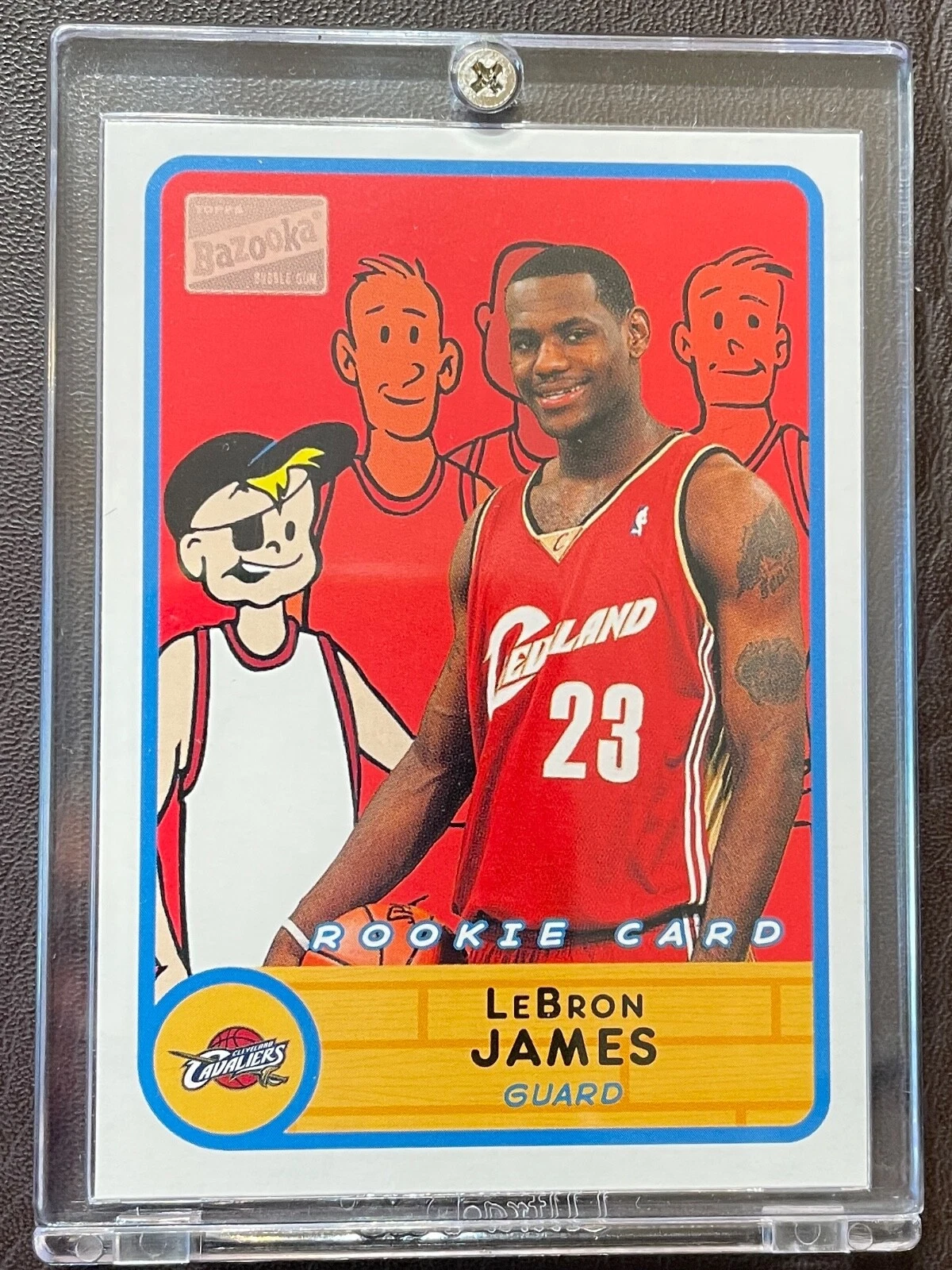 Lebron James trading card