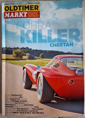 OLDTIMER MARKT - Dezember 2016 - Sammler - Edition - COBRA KILLER CHEETAH - Mini