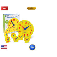 Learning Resources Classroom Clock Kit - Have...