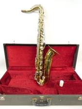 Buescher Aristocrat Tenor Saxophone w/ Original Case – USA Made – 1960s