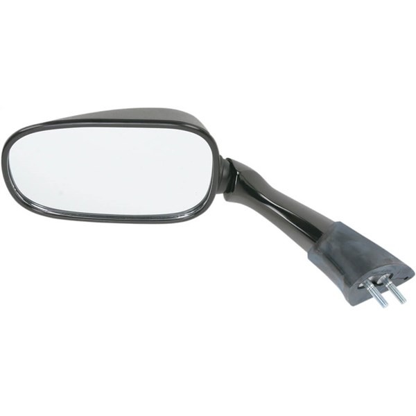 Emgo Factory-Style Replacement Mirror - 20-80522 - Rectangle - Black - Left |