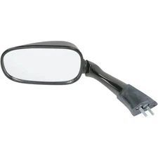 Emgo Factory-Style Replacement Mirror - 20-80522 - Rectangle - Black - Left |