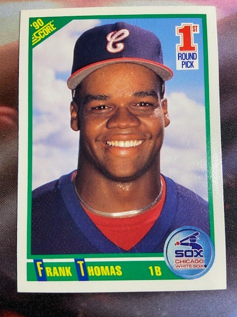 1990 Score - 1st Round Pick Frank Thomas #663 (RC) O486