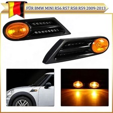 Für MINI Cooper R56 R57 R58 R59 06-14 Paar LED Seitenblinker Blinker Laufblinker