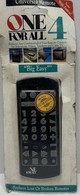 One For All 4 URC 2585 BIG EASY Universal Fernbedienung