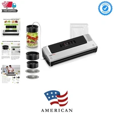 Vacuum Sealer Machine with Mason Jar Sealer Kit | Compact Food Sealer for Kit...
