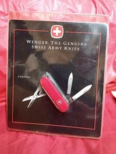Wenger Vintage Swiss Army Knife Esquire in Original Package
