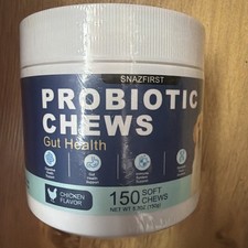 Probiotic Chews for Dogs Supports Gut Health, Digestion, Gas, Constipation