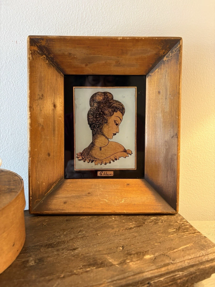 Glass US-Northeastern Antique Primitive Paintings for sale | eBay