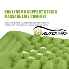 Self-Inflating Sleeping Mats for Camping- Sleeping Pad Comfortable Peacock Green